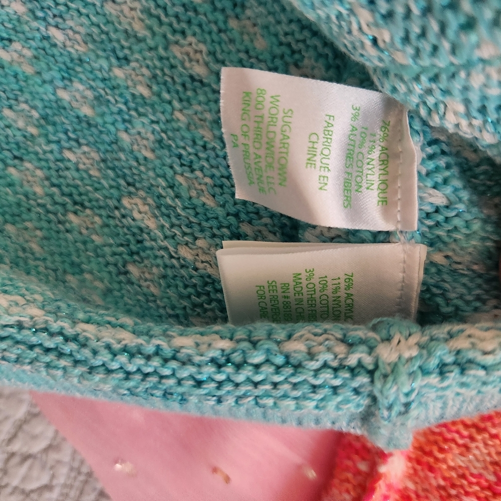 Lilly Pulitzer Seafoam Green Tweed-Style Cardigan Jacket. FINAL PRICE!!! - Picture 9 of 12